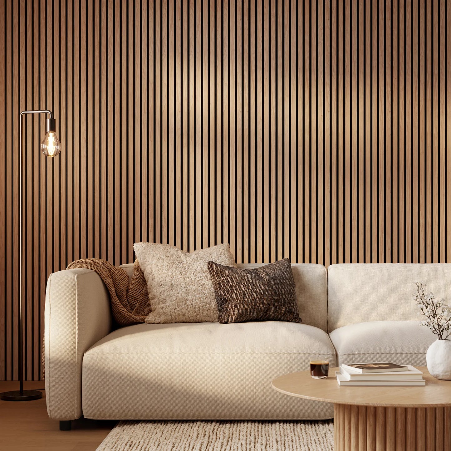 Acoustic Slat Wood Wall Panel