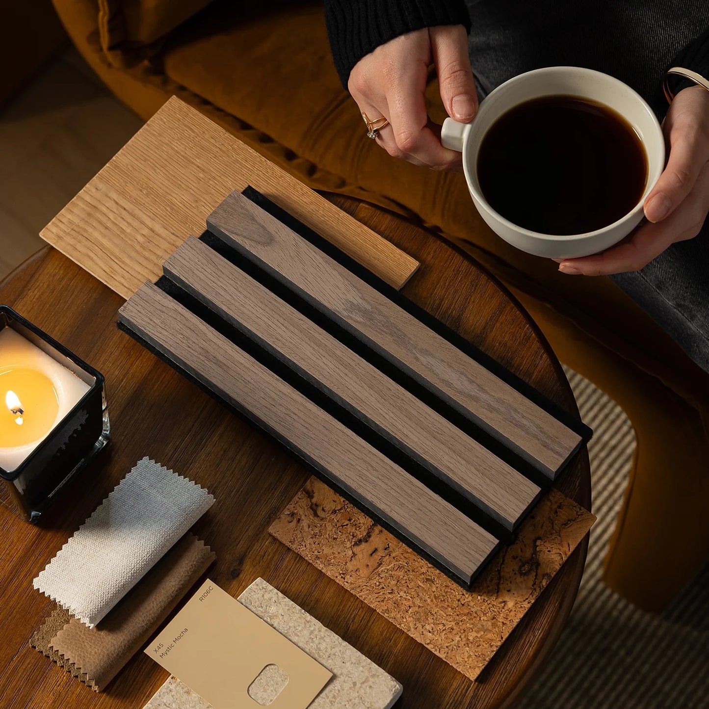 Acoustic Slat Wood Wall Panel