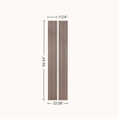 Acoustic Slat Wood Wall Panel